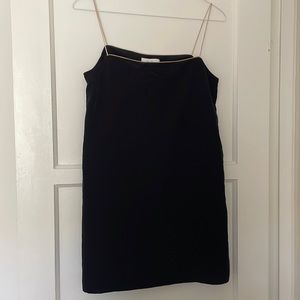 Oak + Fort Black Shift Dress